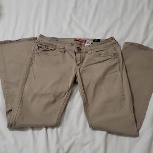 Juniors khaki pants